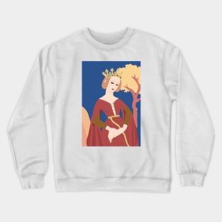 Art Deco Marjorie Bruce illustration Crewneck Sweatshirt